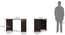 Dickens Corner Desk (Mahogany Finish) by Urban Ladder - Dimension Design 1 - 