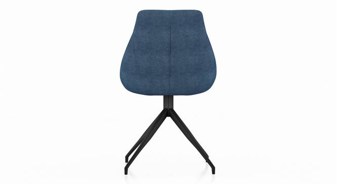 Doris Swivel Accent Chair (Blue, Fabric) by Urban Ladder - Rear View Design 1 - 719217