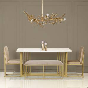 claymint Allendale 6 Seater Powder Coating Dining Table-picture-19