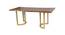 Aversa Acacia Wood 6 Seater Dining Table (Powder Coating Finish) by Urban Ladder - Design 1 Side View - 719312