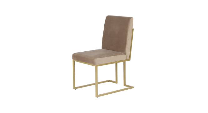 AVERSA RECTANGLE ACACIA WOOD 6 SEATER DINING SET (Golden Finish) by Urban Ladder - Design 1 Side View - 719319