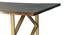 Aurillac Acacia Wood 6 Seater Dining Table (Powder Coating Finish) by Urban Ladder - Ground View Design 1 - 719332