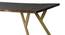 Armdale Acacia Wood 6 Seater Dining Table (Powder Coating Finish) by Urban Ladder - Rear View Design 1 - 719342