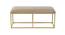 AURILLAC MARBLE 6 SEATER DINING SET (Golden Finish) by Urban Ladder - Rear View Design 1 - 719345