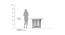 Allendale Marble 4 Seater Dining Table 2 (Powder Coating Finish) by Urban Ladder - Design 1 Dimension - 719355