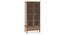 Malabar Bookshelf/Display Cabinet (55-book capacity) (Amber Walnut Finish) by Urban Ladder - Close View - 