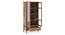 Malabar Bookshelf/Display Cabinet (55-book capacity) (Amber Walnut Finish) by Urban Ladder - Top Image - 