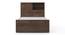 Amy Storage Bed With Head board Storage - Single - Dark Wenge (Single Bed Size, Classic Walnut Finish) by Urban Ladder - Close View - 