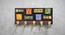 Stock Multicolor Engineered Wood Wal Hook Plate (Multicolor) by Urban Ladder - - 