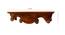 Edna Natural Brown Solid Wood Wall Shelf ( Natural Brown) by Urban Ladder - - 