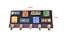 Stock Multicolor Engineered Wood Wal Hook Plate (Multicolor) by Urban Ladder - - 