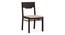 Kerry Dining Chairs - Set Of 2 (Mahogany Finish, Wheat Brown) by Urban Ladder - Side View - 