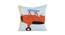 The Wright Flyer Cushion Cover (Multicoloured) by Urban Ladder - - 