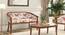 Florence Two Seater Sofa (Teak Finish, Caramine Cassia ) by Urban Ladder - Full View - 720531