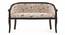 Florence Two Seater Sofa (Mahogany Finish, Calico Floral) by Urban Ladder - Design 1 Side View - 720548
