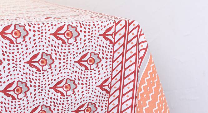 House This Multicolor Abstract Table Cover TC1SARREDLRGS22 (Red) by Urban Ladder - Design 1 Side View - 720668
