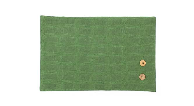 House This Green Abstract Placemat TM1PAAGRNSTDA19 (Green) by Urban Ladder - Front View Design 1 - 720704