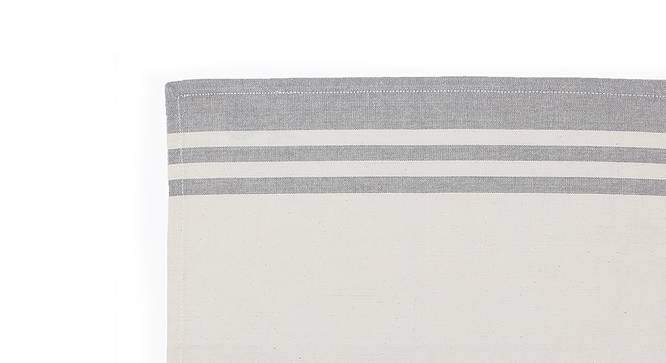 Tarangam Napkin Grey (Grey) by Urban Ladder - Design 1 Side View - 720882