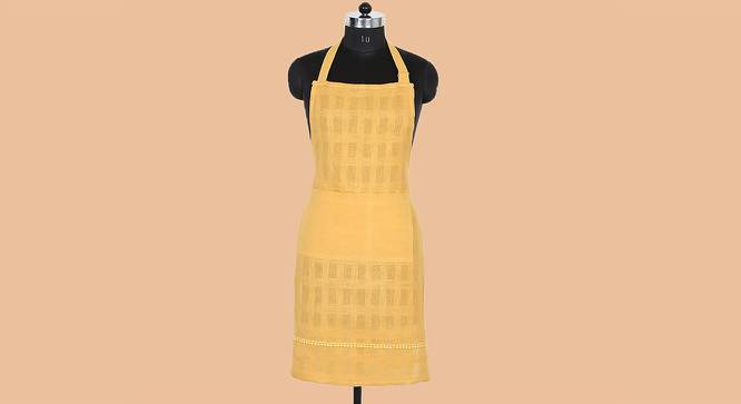 Harmika Apron Yellow (Yellow) by Urban Ladder - Front View Design 1 - 720886