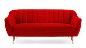 Neo Fabric Sofa - Red