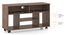 Ian Tv Unit with Casters - Dark Wenge (Classic Walnut Finish) by Urban Ladder - Side View - 