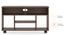 Ian Tv Unit with Casters - Dark Wenge (Classic Walnut Finish) by Urban Ladder - Storage Image - 