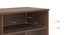 Ian Tv Unit with Casters - Dark Wenge (Classic Walnut Finish) by Urban Ladder - Top Image - 