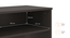 Ian Tv Unit with Casters - Dark Wenge (Dark Wenge Finish) by Urban Ladder - Rear View - 