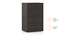 Ben 4 Chest Of Drawers - Dark Wenge (Dark Wenge Finish) by Urban Ladder - Side View - 
