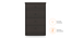 Ben 4 Chest Of Drawers - Dark Wenge (Dark Wenge Finish) by Urban Ladder - Side View - 