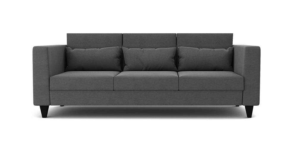 Charleston Fabric Sofa (Grey) by Urban Ladder - - 