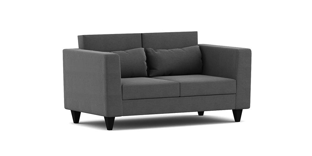 Snooky Fabric Sofa (Royal Blue) Urban Ladder