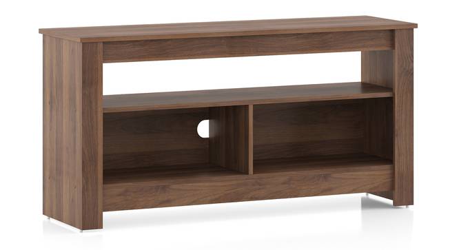 Monroe Tv unit - Classic Walnut (Classic Walnut Finish) by Urban Ladder - Storage Image - 