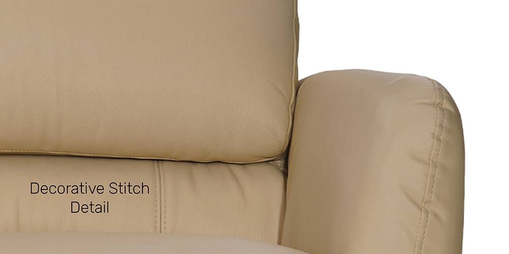 Conrad Leatherette Sofa Urban Ladder