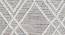 Multicolor Ivory Kilim Hand Woven Dhurrie 4X6 Feet (183 x 122 cm  (72" x 48") Carpet Size, Multicolor) by Urban Ladder - Design 1 Side View - 722169
