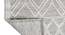 Multicolor Ivory Kilim Hand Woven Dhurrie 4X6 Feet (183 x 122 cm  (72" x 48") Carpet Size, Multicolor) by Urban Ladder - Ground View Design 1 - 722183