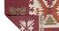 Multicolor Kilim Hand Woven Dhurrie 4X5.11 Feet (Multicolor, 155 x 122 cm  (61" x 48") Carpet Size) by Urban Ladder - Ground View Design 1 - 722190