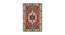 Red Aztec Hand Tufted Carpet 5X8 Feet (Red, 152 x 244 cm  (60" x 96") Carpet Size) by Urban Ladder - Front View Design 1 - 722196