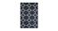 Charcoal Kilim Hand Woven Dhurrie 4X6 Feet (Black, 183 x 122 cm  (72" x 48") Carpet Size) by Urban Ladder - Front View Design 1 - 722203