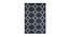 Charcoal Kilim Hand Woven Dhurrie 4X6 Feet (Black, 183 x 122 cm  (72" x 48") Carpet Size) by Urban Ladder - Front View Design 1 - 722203