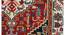 Red Aztec Hand Tufted Carpet 5X8 Feet (Red, 152 x 244 cm  (60" x 96") Carpet Size) by Urban Ladder - Design 1 Side View - 722207