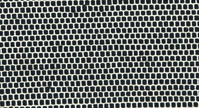 Black Dot Kilim Hand Woven Dhurrie 4.6X6.6 Feet (Black, 201 x 140 cm  (79" x 55") Carpet Size) by Urban Ladder - Design 1 Side View - 722215