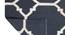 Charcoal Kilim Hand Woven Dhurrie 4X6 Feet (Black, 183 x 122 cm  (72" x 48") Carpet Size) by Urban Ladder - Ground View Design 1 - 722222