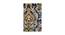 Blue Damask Hand Tufted Carpet 4X6 Feet (Blue, 183 x 122 cm  (72" x 48") Carpet Size) by Urban Ladder - Front View Design 1 - 722244
