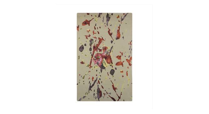 Beige Abstract Hand Tufted Carpet 5X8 Feet (Beige, 152 x 244 cm  (60" x 96") Carpet Size) by Urban Ladder - Front View Design 1 - 722247