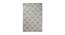 Grey Geometric Hand Tufted Carpet 5X8 Feet (Grey, 152 x 244 cm  (60" x 96") Carpet Size) by Urban Ladder - Front View Design 1 - 722251