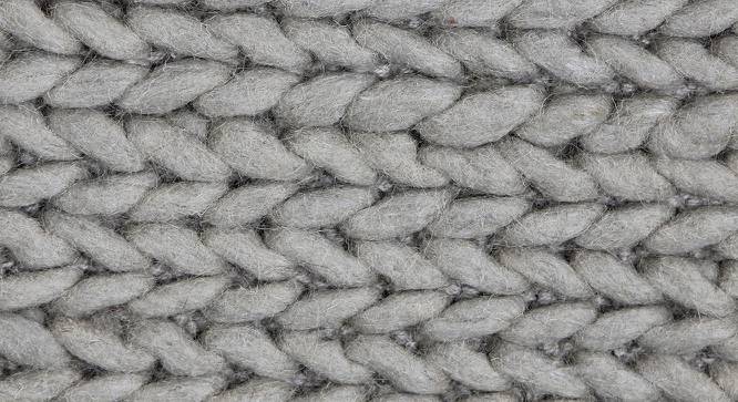 Grey Loop Hand Knotted Carpet 4X6 Feet (Grey, 183 x 122 cm  (72" x 48") Carpet Size) by Urban Ladder - Design 1 Side View - 722254