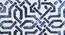 Blue Dip Dyed Hand Trellis Tufted Carpet 4.6X7.6 Feet (Blue, 231 x 140 cm  (91" x 55") Carpet Size) by Urban Ladder - Design 1 Side View - 722268