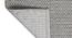 Grey Loop Hand Knotted Carpet 4X6 Feet (Grey, 183 x 122 cm  (72" x 48") Carpet Size) by Urban Ladder - Ground View Design 1 - 722269