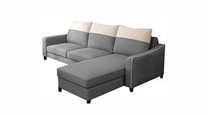 Archie Sectional Fabric Sofa (Grey)